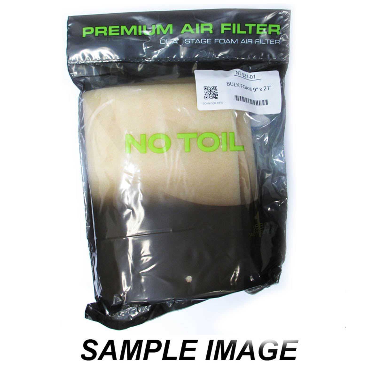No-Toil, Air Filter Bulk Foam 9in x 21in (230mm x 530mm) NT921-01