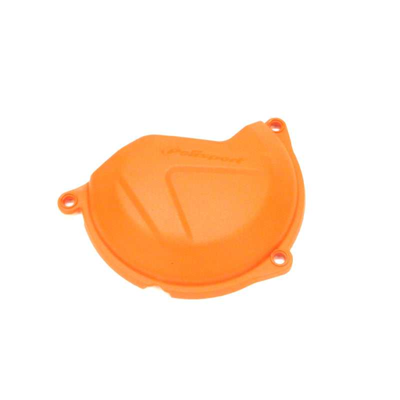 POLISPORT, CLUTCH COVER PROTECTOR KTM SXF/XCF 450/500 13-15 ORG