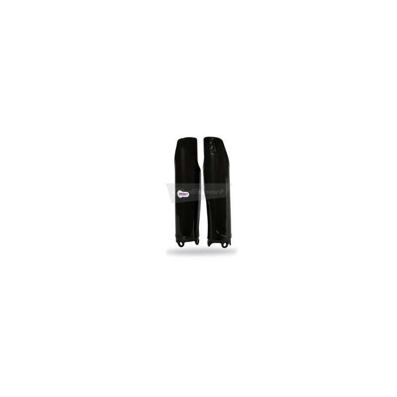 POLISPORT, FORK GUARDS HON CR125/250 04-07 / CRF250/450R 04-16 BLK