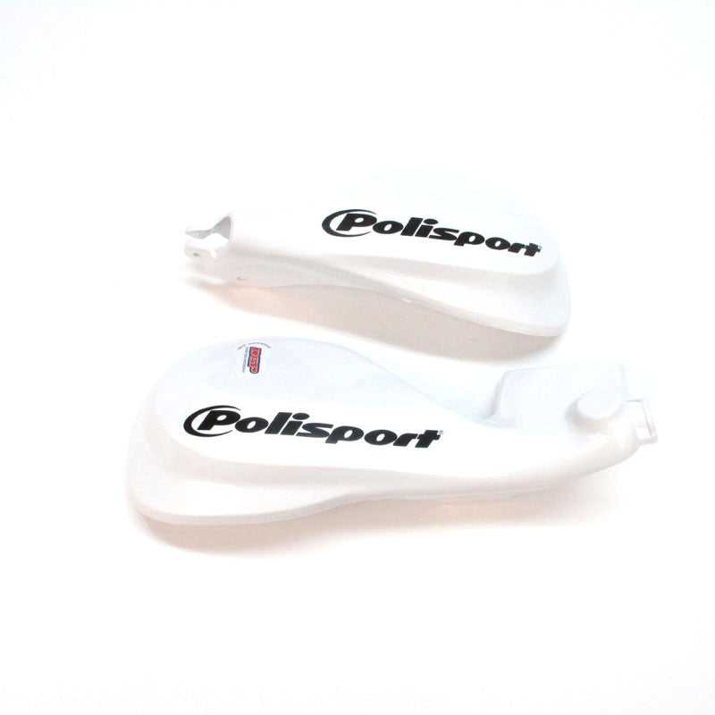 POLISPORT, HAND GUARD YZ 00-09/KX 00-03 WHT