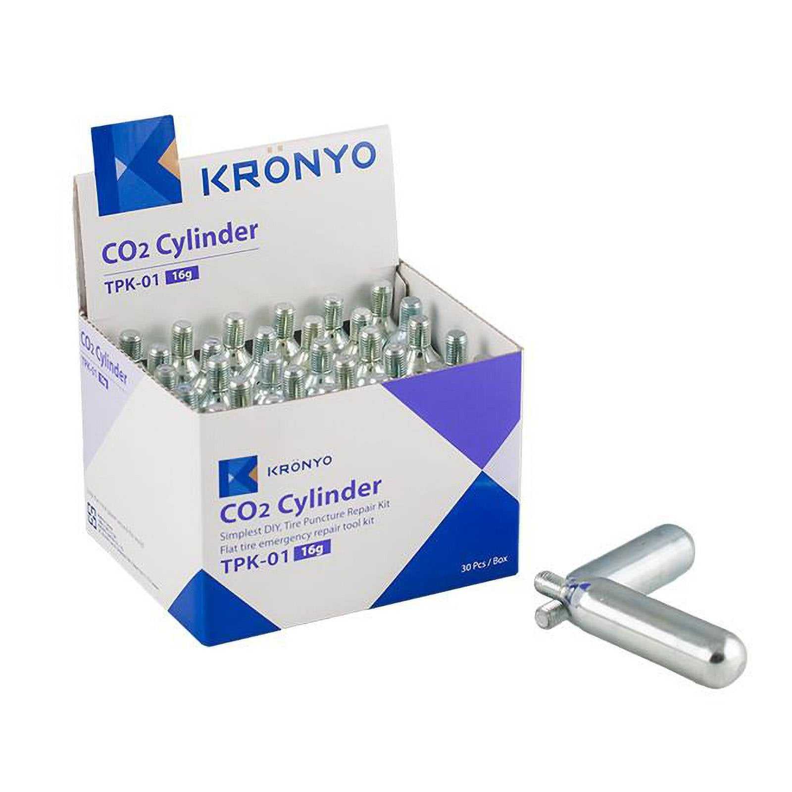 Kronyo, KRONYO Co2 CYLINDERS 16g / 30PCS - BOX