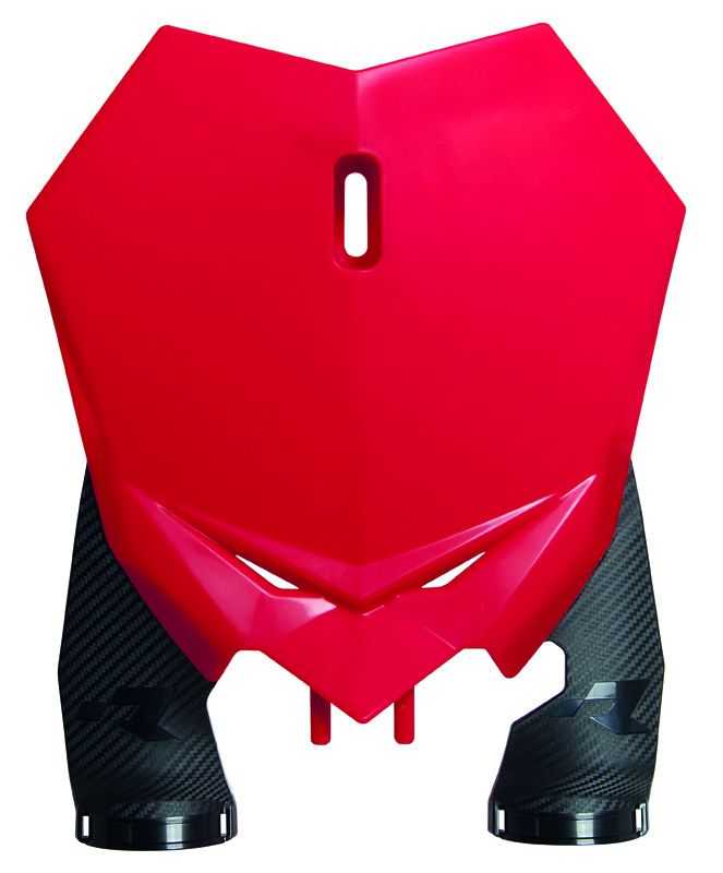 RTECH, NUMBERPLATE RTECH BETA 125RR 250RR 300RR 350RR 390RR 430RR 480RR 20-22 RED