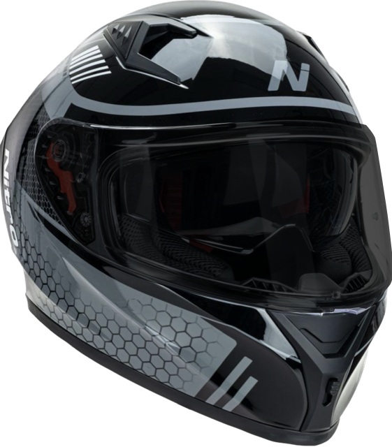 NITRO, Nitro N501 Helmet - Black/Gunmetal/Grey