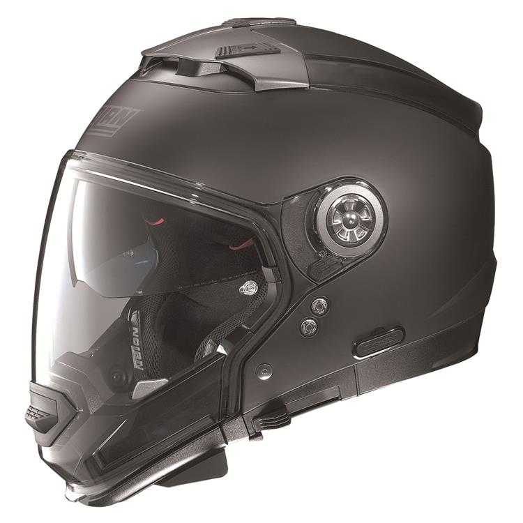 NOLAN, Nolan N44 Open Face/Full Face Helmet - flat black