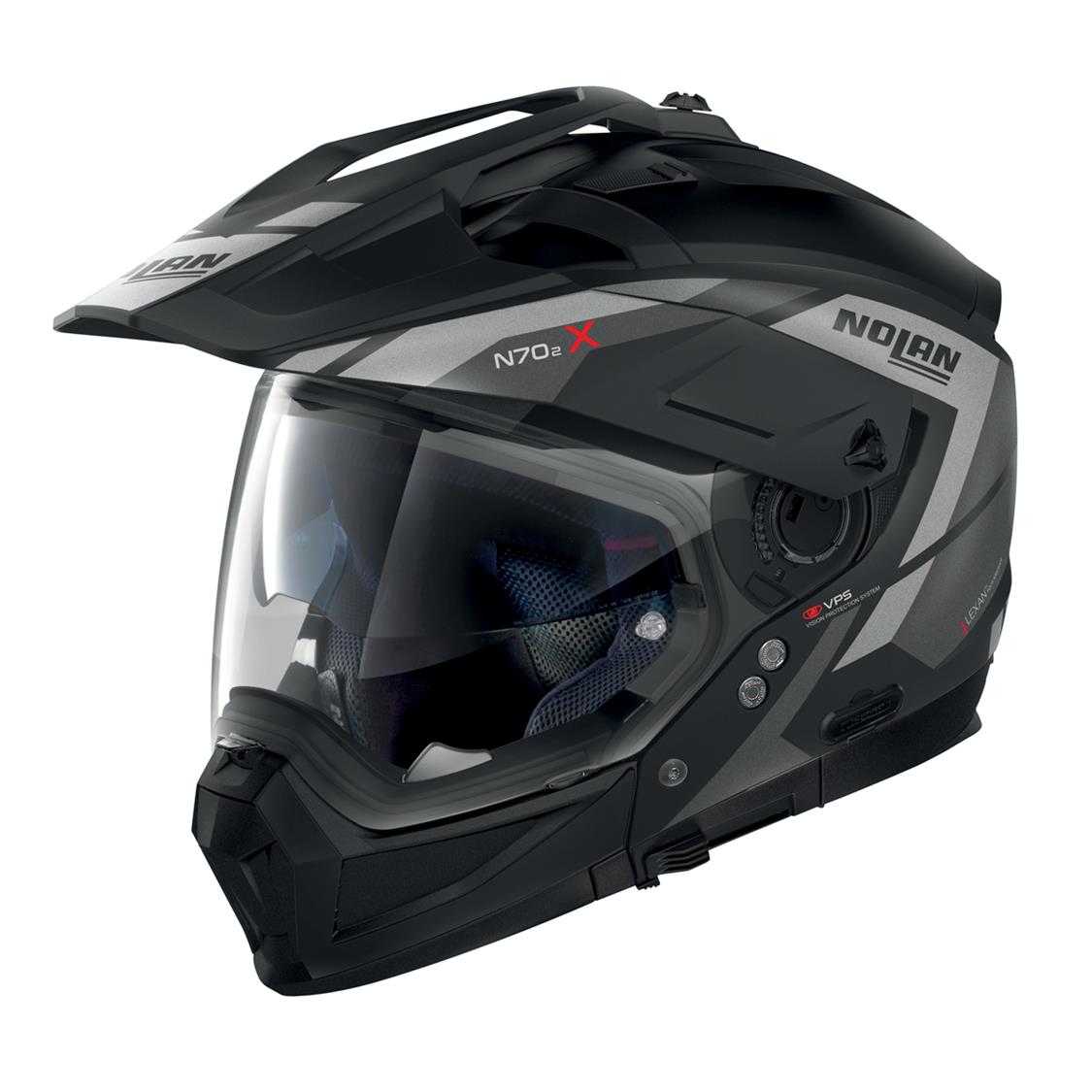 NOLAN, Nolan N70-2 X Adventure Helmet - Flat black / grey