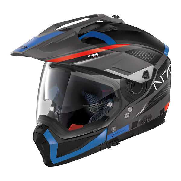 NOLAN, Nolan N70-2 X Adventure Helmet - black/ red / blue