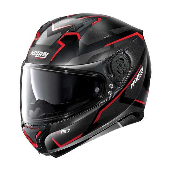 NOLAN, Nolan N87 Plus Full Face Helmet - black/red