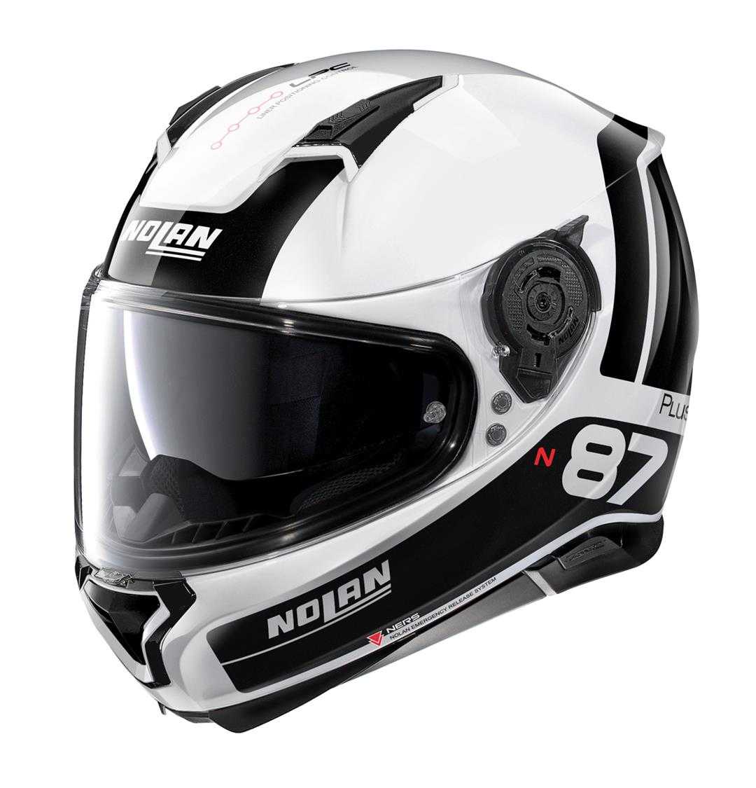 NOLAN, Nolan N87 Plus Full Face Helmet - white/black