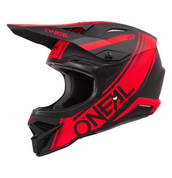 ONEAL, O'Neal 2024 3SRS RACEWEAR Helmet - Black/Red