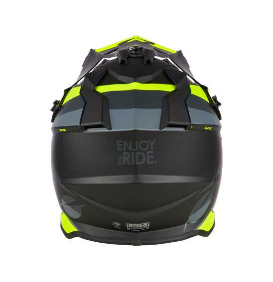 ONEAL, O'Neal 2SRS SPYDE V.23 Helmet - Black/Grey/Neon Yellow