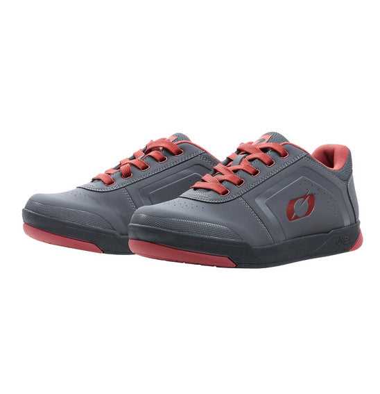 ONEAL BICYCLE, O'Neal PINNED Flat Pedal Shoe - Grey/Red