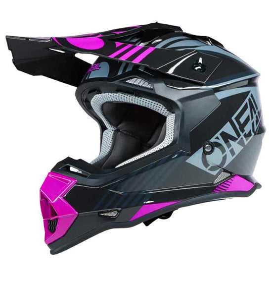 ONEAL, O'Neal Youth 2SRS RUSH Helmet - Black/Pink