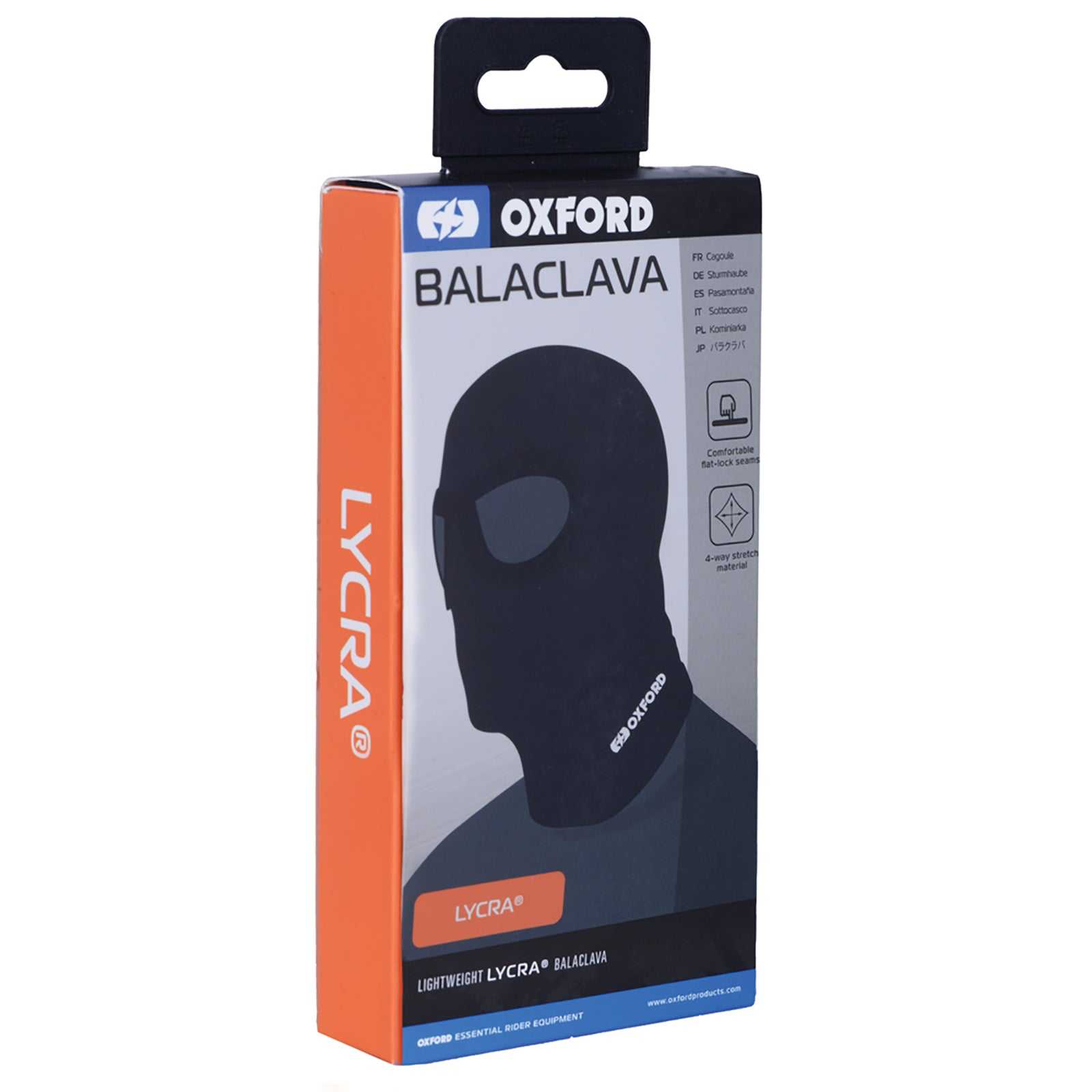 Oxford, OXFORD EYES BALACLAVA - LYCRA (dual eye ports)