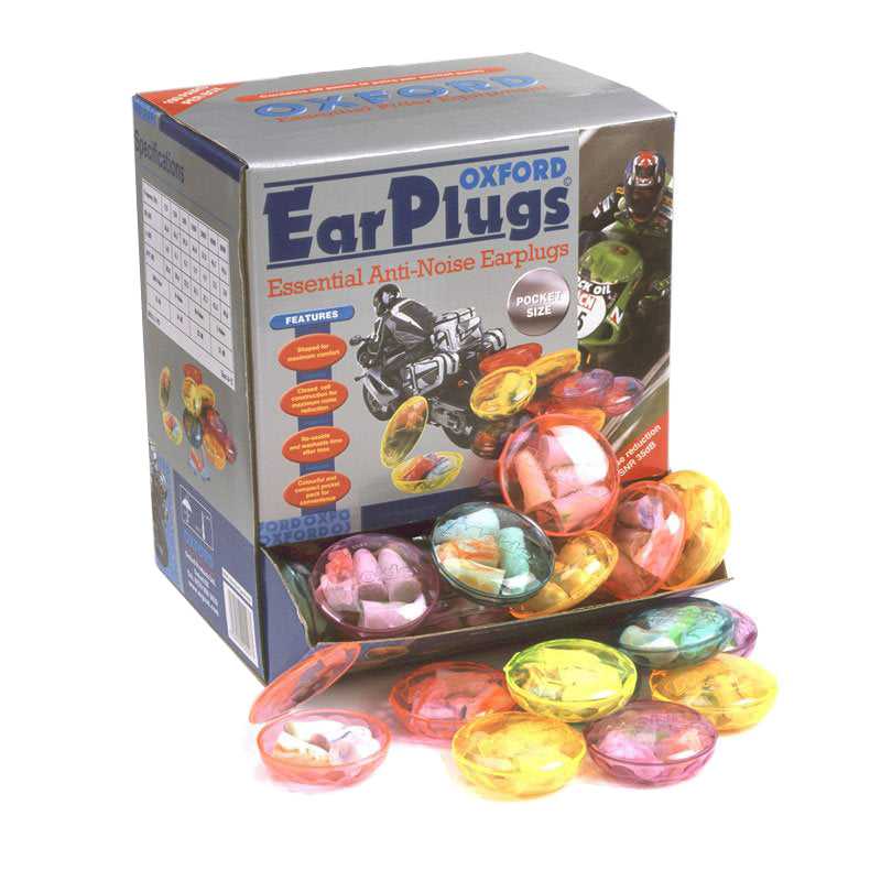 Oxford, OXFORD MOLDEX EAR PLUGS (box 100 packs) ( 2 pairs each pk)