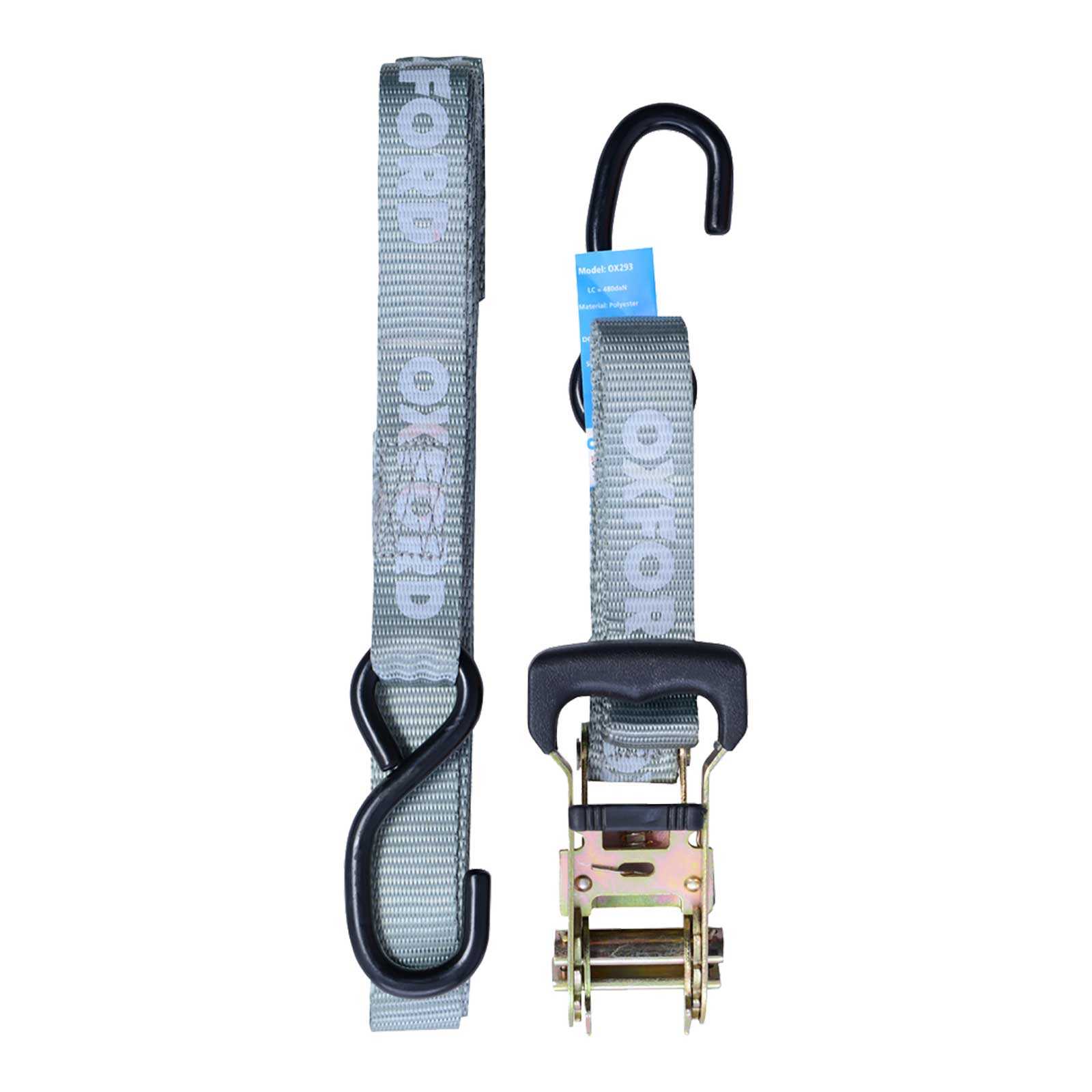 Oxford, OXFORD STRAPS 3 - HD TIE DOWNS - 960KG RATCHET