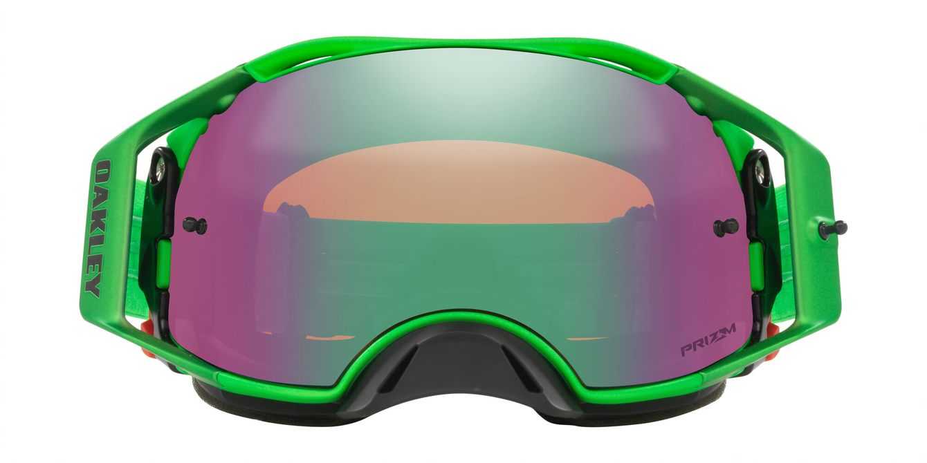 Oakley, Oakley Airbrake - Moto Green MX goggles with Prizm Jade Lens