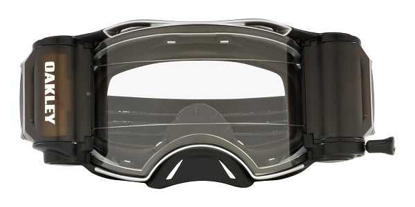 Oakley, Oakley Airbrake - Race-Ready MX Goggles TuffBlocks Black Gunmetal with Clear Roll-Offs