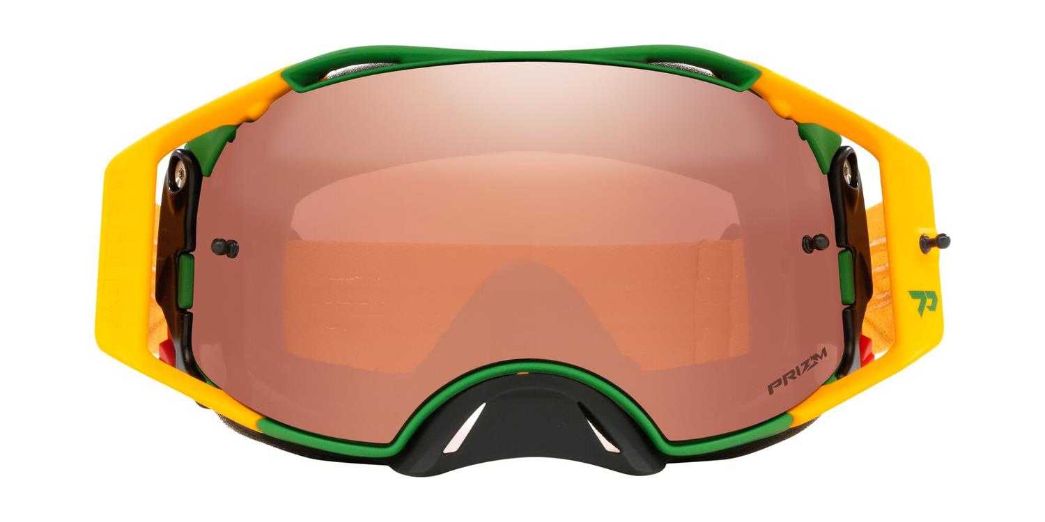 Oakley, Oakley Airbrake - Toby Price Signature Model Gold with Prizm Black Lens