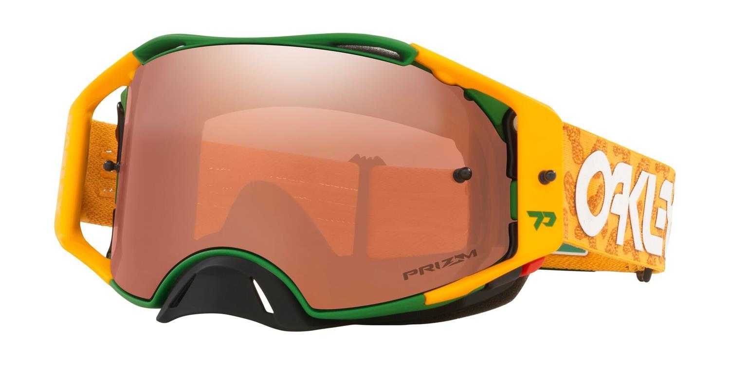 Oakley, Oakley Airbrake - Toby Price Signature Model Gold with Prizm Black Lens