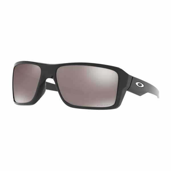 Oakley, Oakley Double Edge Sunglasses - Polished Black with Prizm Black Polarized Lens