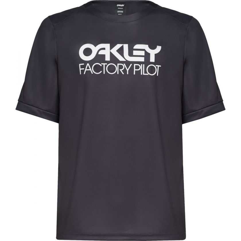 Oakley, Oakley Factory Pilot SS MTB Jersey Blackout