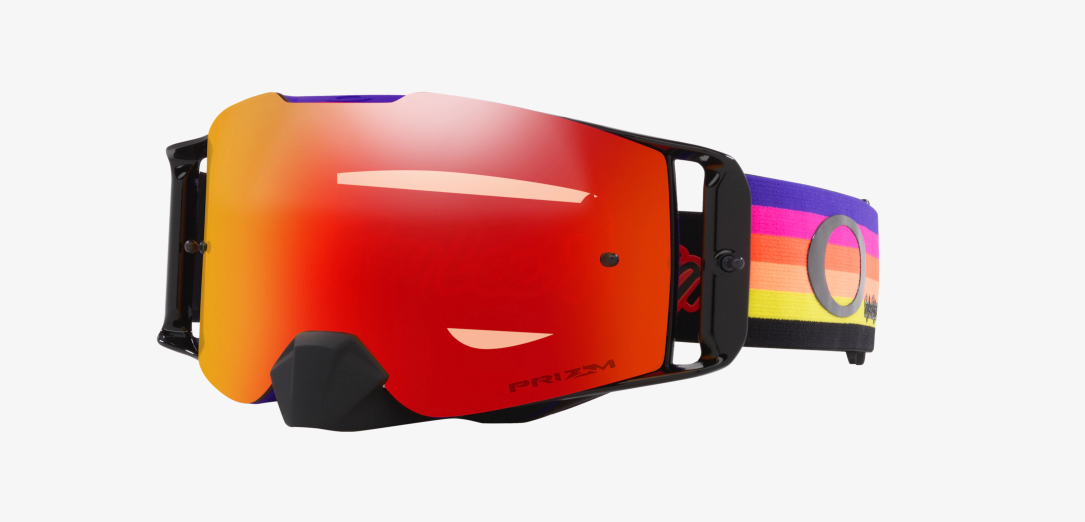 Oakley, Oakley Front Line - Front Line MX Goggle - Troy Lee Design Neon/Prizm Mx Torch