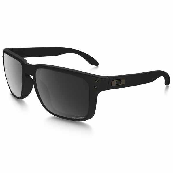 Oakley, Oakley Holbrook Sunglasses - Matte Black with Prizm Black Polarized Lens