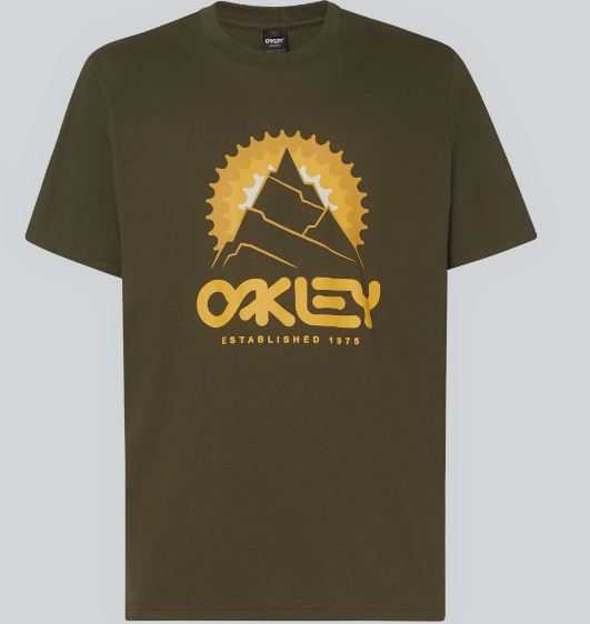 Oakley, Oakley Mountains Out B1B Tee - New Dark Brush