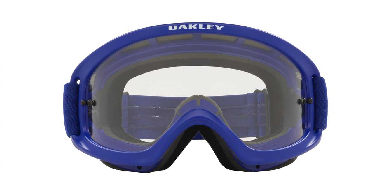 Oakley, Oakley O Frame 2.0 Pro XS - Moto Blue MX Goggles with Clear Lens