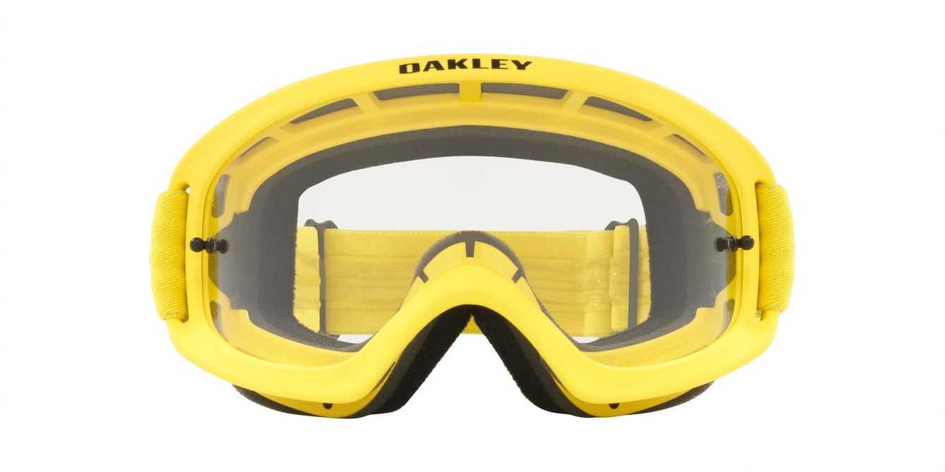 Oakley, Oakley O Frame 2.0 Pro XS - Moto Yellow MX Goggles with Clear Lens