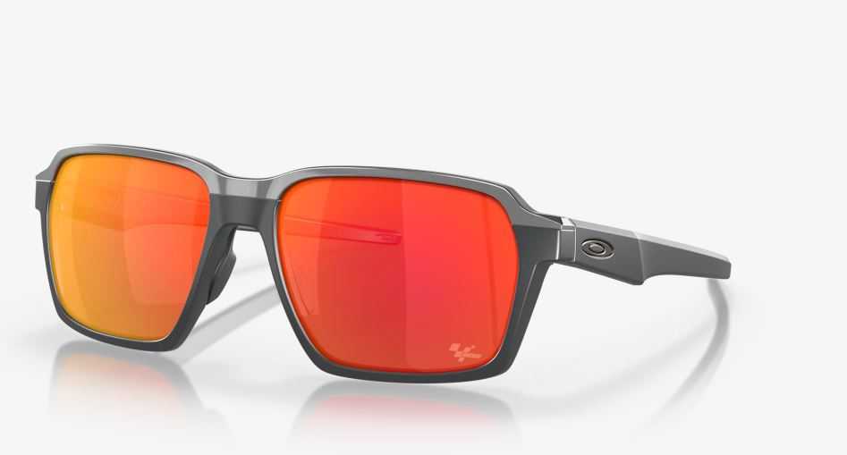 Oakley, Oakley Parlay Sunglasses - Carbon w/ Prizm Ruby Lens