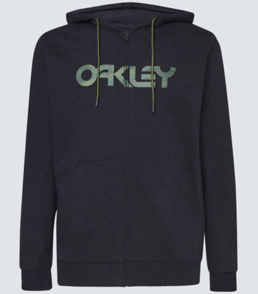 Oakley, Oakley Teddy Full Zip Hoodie - Black/Core Camo