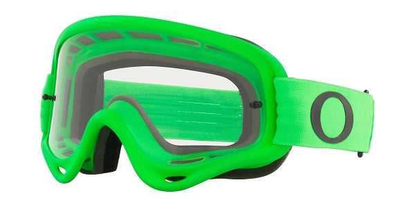 Oakley, Oakley XS O Frame - Green MX Goggles with Clear Lens