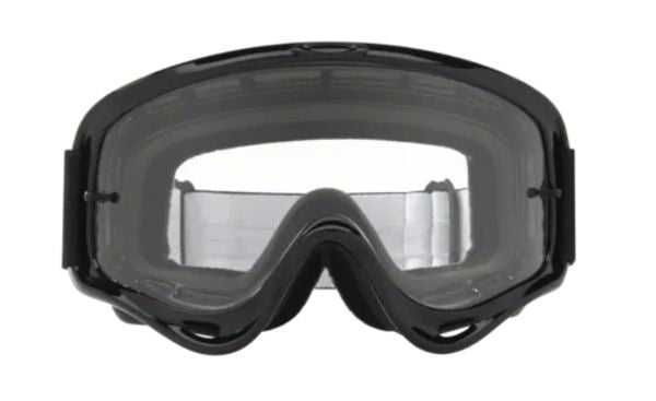 Oakley, Oakley XS O Frame - Jet Black MX Goggles with Clear Lens