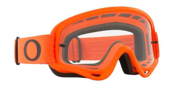 Oakley, Oakley XS O Frame - Orange MX Goggles with Clear Lens