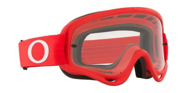 Oakley, Oakley XS O Frame - Red MX Goggles with Clear Lens