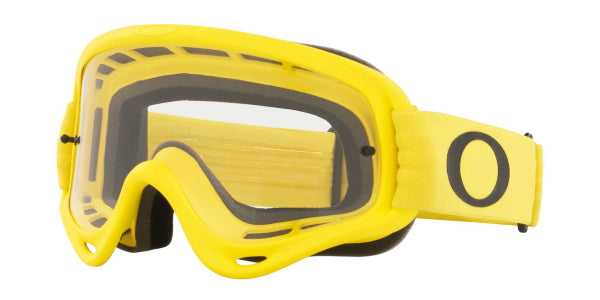Oakley, Oakley XS O Frame - Yellow MX Goggles with Clear Lens