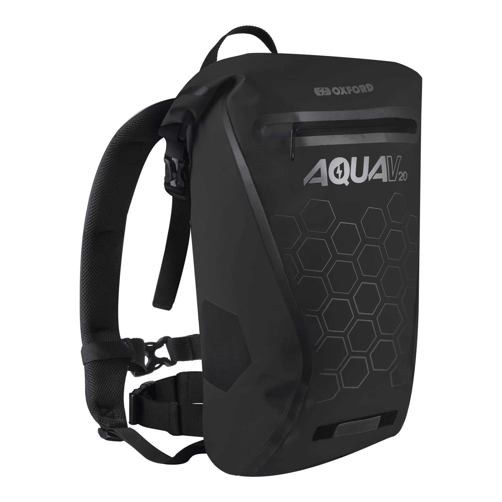 Oxford, Oxford Backpack Aqua V20 - Black