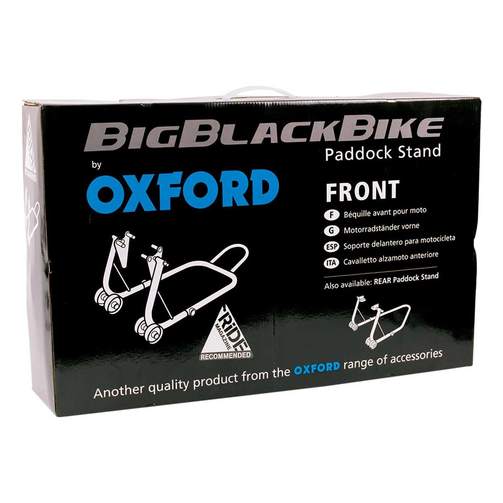 Oxford, Oxford Big Black Bike Front Paddock Stand