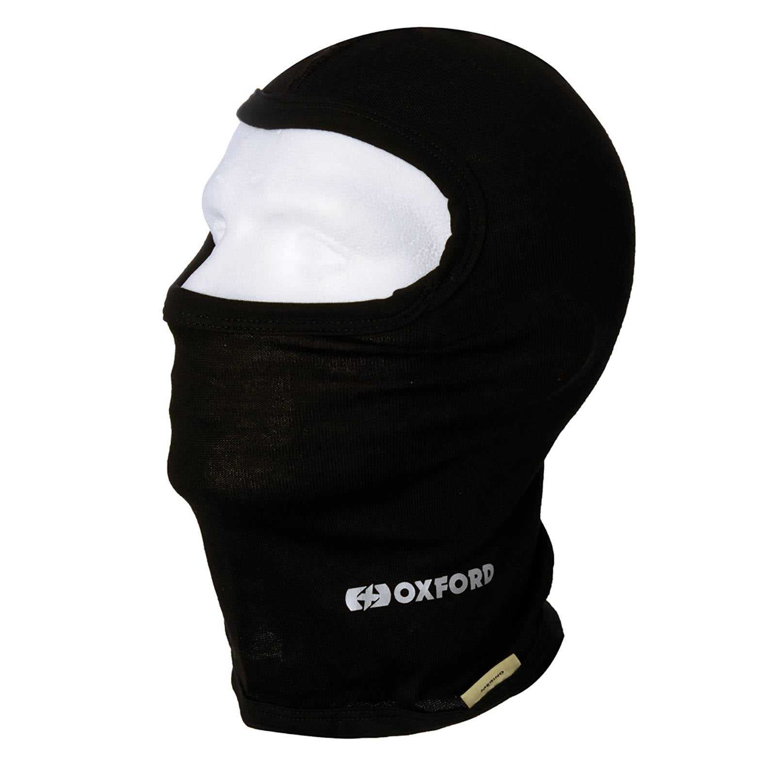 Oxford, Oxford Deluxe Balaclava Merino - Black (One Size)