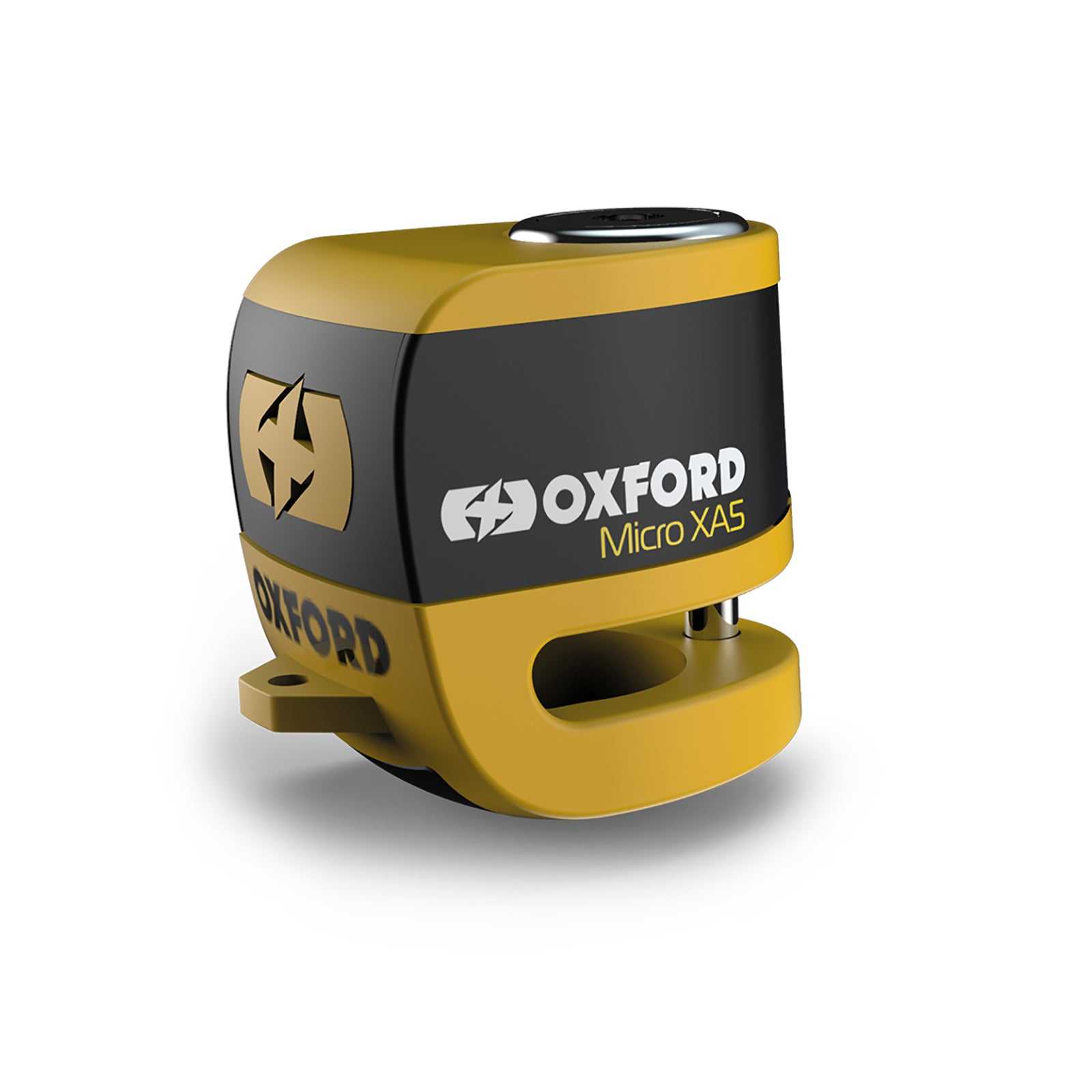 Oxford, Oxford Disc Lock Alarm Micro XA5 - Black / Yellow