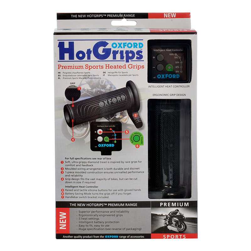 Oxford, Oxford Hot Grips Premium Sports with V8 Switch