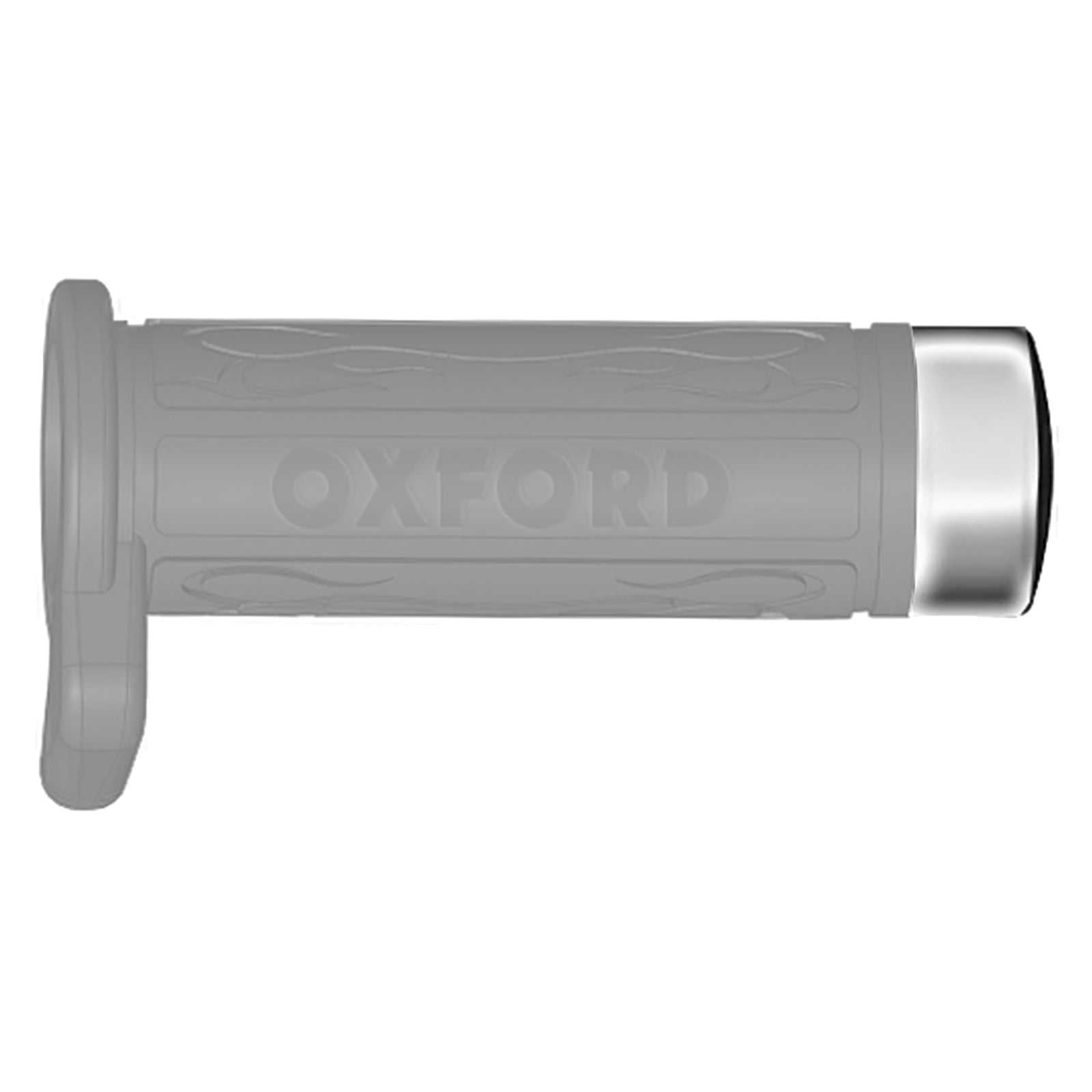 Oxford, Oxford Hot Grips Replacement Chrome Cap for 697