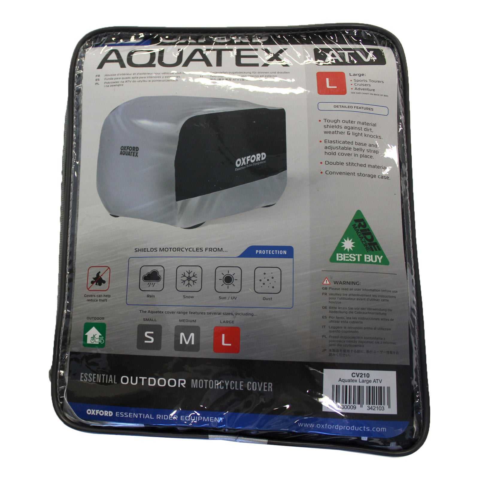 Oxford, Oxford Motorcycle Cover Aquatex - ATV