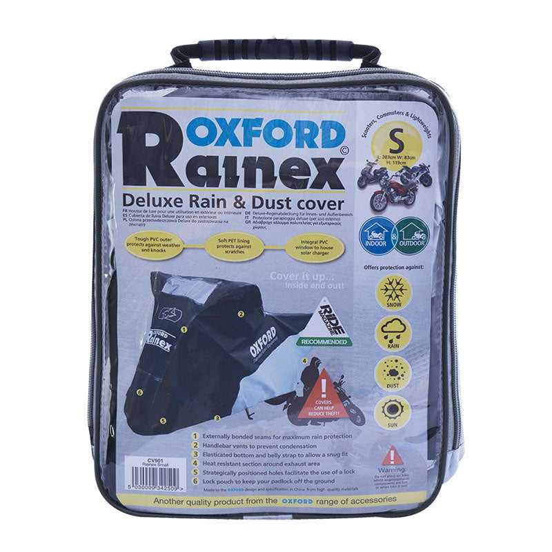 Oxford, Oxford Motorcycle Cover Rainex Deluxe - L