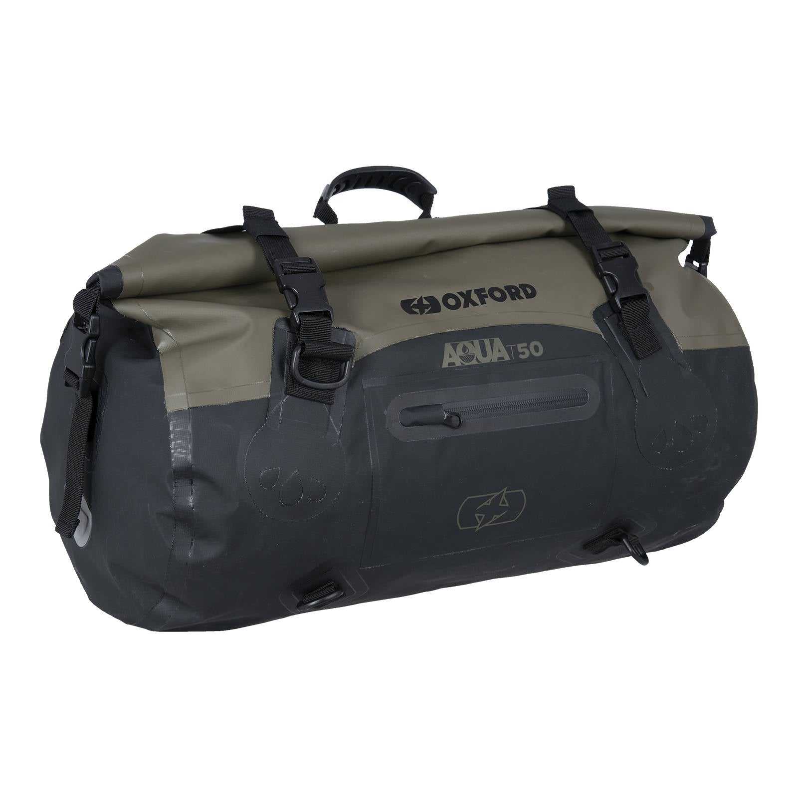 Oxford, Oxford Roll Bag Aqua T50 - Black / Khaki