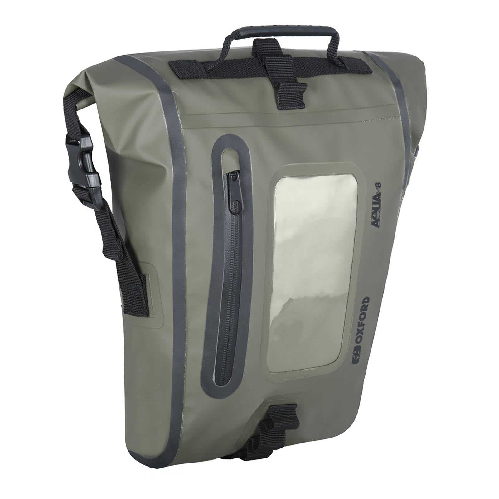 Oxford, Oxford Tank Bag Aqua M8 - Black / Khaki