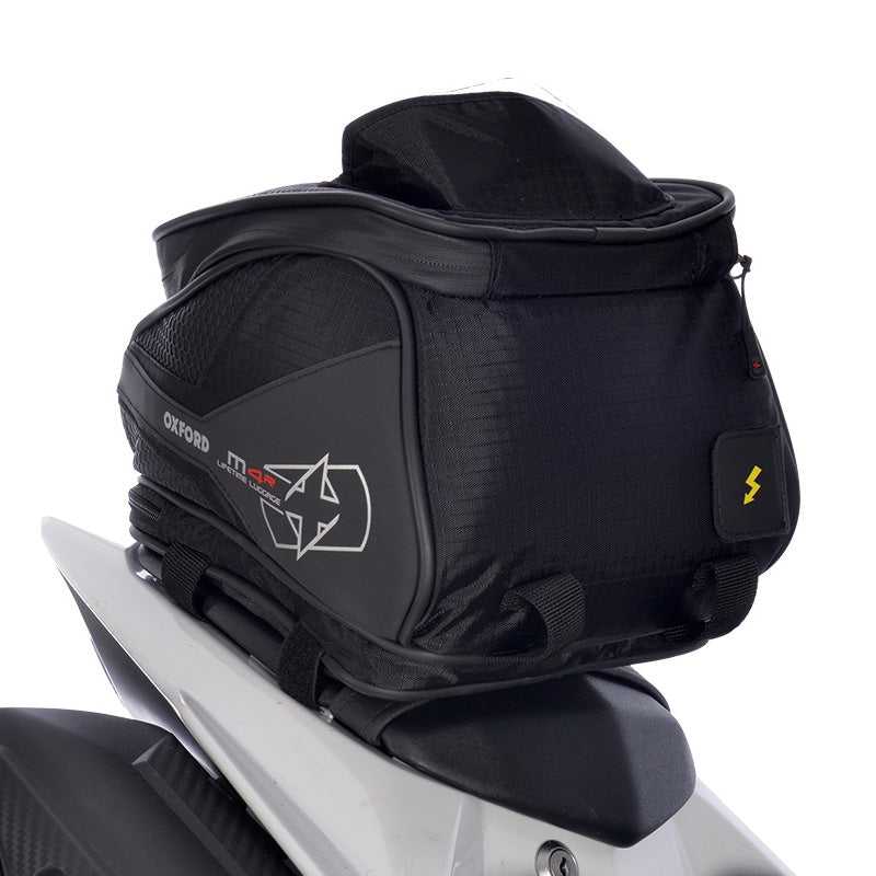 Oxford, Oxford Tank & Tail Bag Magnetic M4R - Black