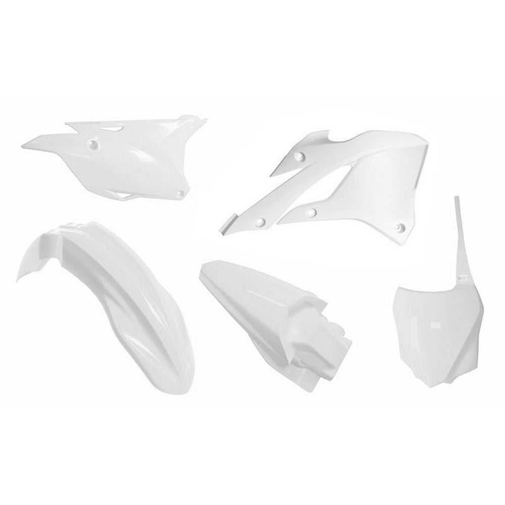 RTECH, PLASTICS KIT RTECH 5 PIECES KAWASAKI KX85 KX100 22-23 WHITE