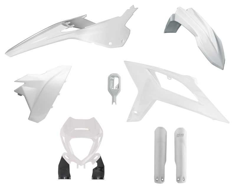 RTECH, PLASTICS KIT RTECH BETA 20-22 6 PIECE KIT WHITE